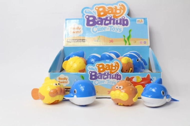 Wind-up floating fish for water – 1 piece