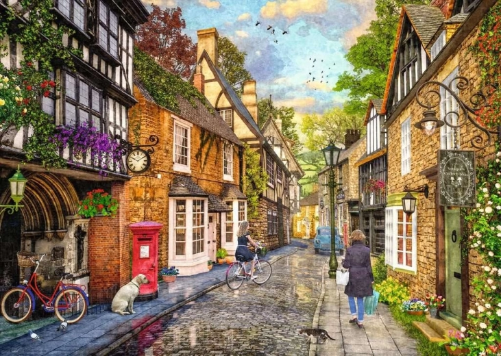 Ravensburgeri pusle Down the Lane 2: Meadow Hill Lane 1000 tükki