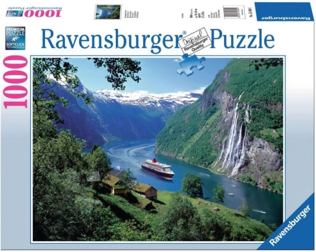 Ravensburger puzzle Norra fjord 1000 tükki