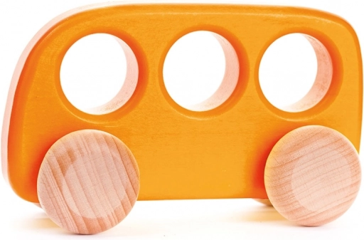Oranž puidust buss