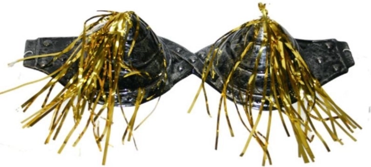 Karnevalirinnahoidja narmastega