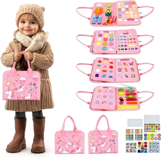 Sensoorset tegevusteraamat Ükssarvik 3, 2Kids Toys