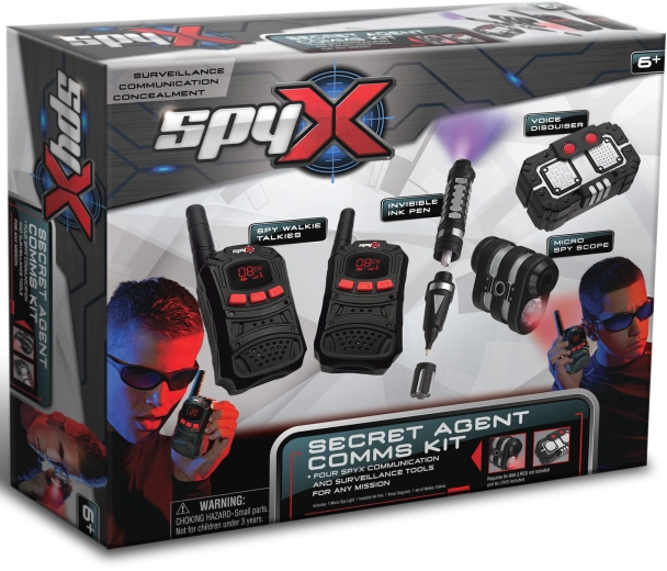 SpyX 4-ühes spioonikomplekt lastele