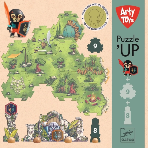 Djeco Puzzl’Up lahing – 18-osaline pusle
