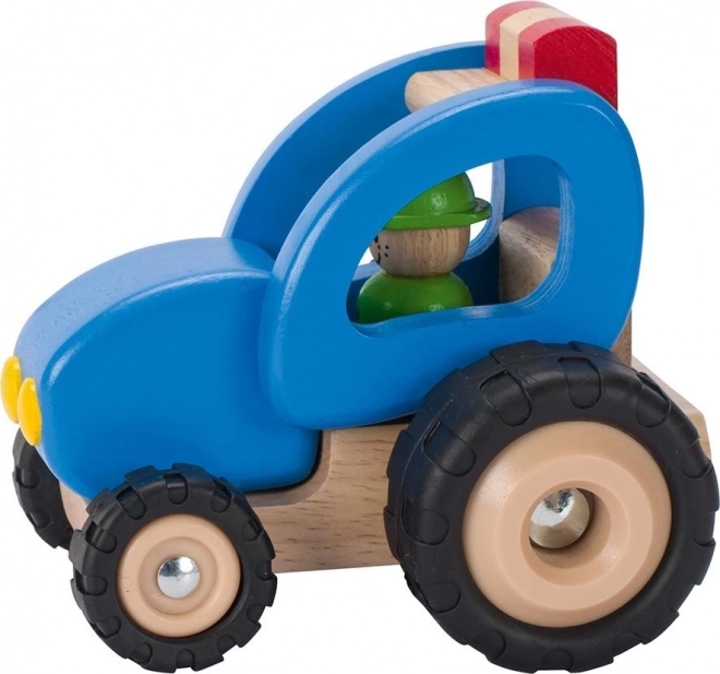 Goki puidust traktor lastele