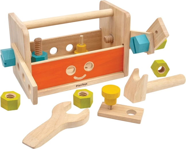 PlanToys tööriistakott Robot