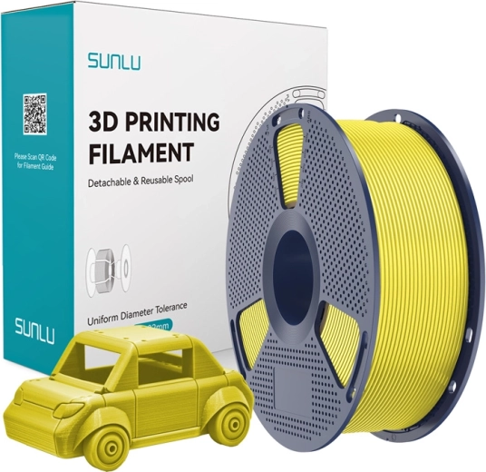 Sunlu PETG filament kollane