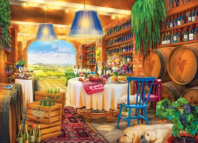 Puzzle Veinimaja 1000 tükki Eurographics