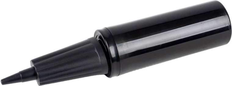 Acra plastist käsipump, kahesuunaline (topelttoimeline), must 24 cm – 1 tk