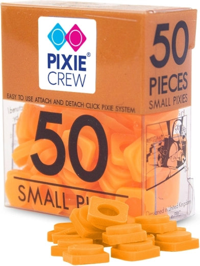 Pixie Crew small pixels neon orange