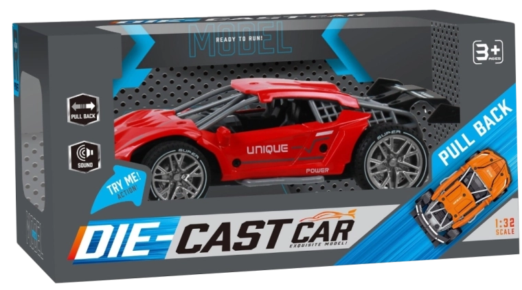 Pull-Back Racing Car 1:32