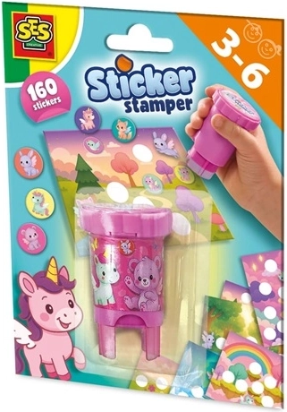 SES Animal Sticker Stamp