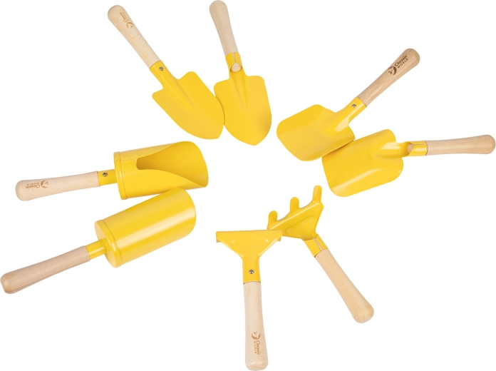 Classic World Edu metallist laste liiva- ja aiatööriistad, 8 tk