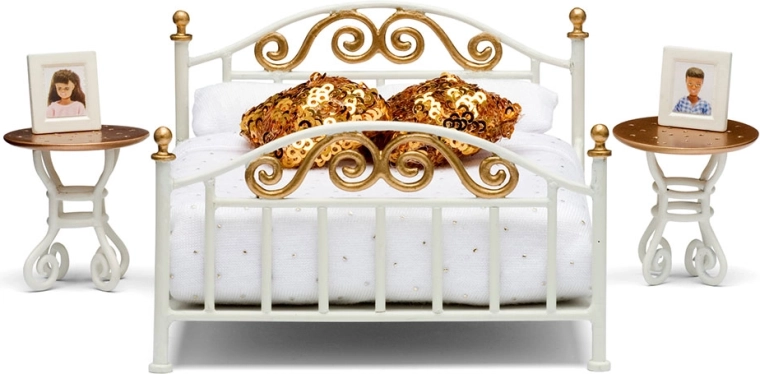 Luxury Bedroom Furniture for a Lundby Dollhouse