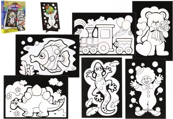 ArtLover kraapimispildid üllatusega – komplekt 6 tk