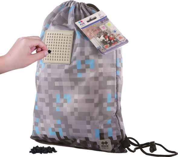 Pixie Crew seljakott Minecraft hall-sinine