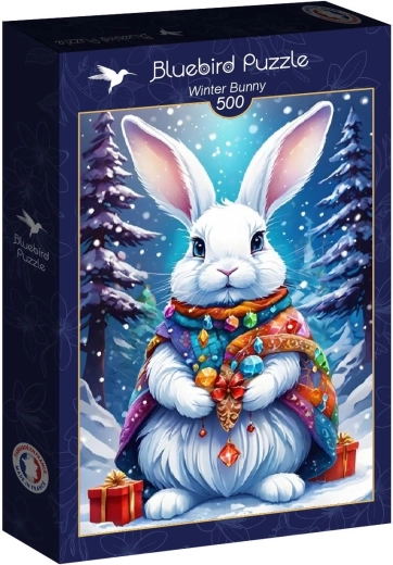 Bluebird puzzle Winter Bunny 500 pieces