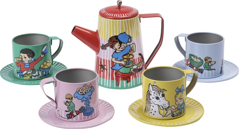 Pippi Longstocking Children's Tea Set