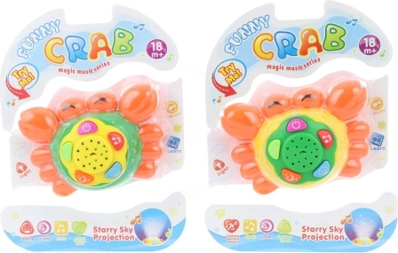 Battery-Powered Sound Crab for Little Ones