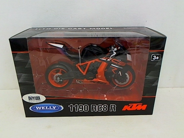 Welly KTM 1190 RC8 R 1:10 Motorcycle Collectible Model