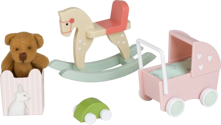 Lundby mänguasjakomplekt nukumaja lastetoa jaoks