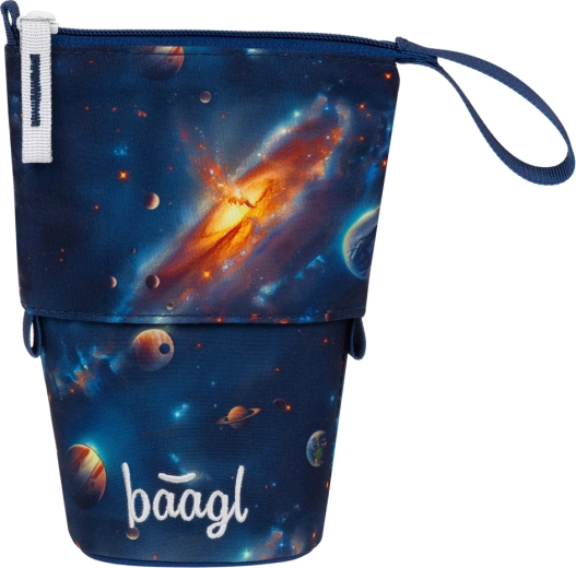 Baagl School Pencil Case Pastelkovník Space GRS