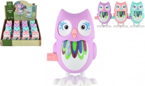 Värviline keeratav öökull – mänguasi lastele