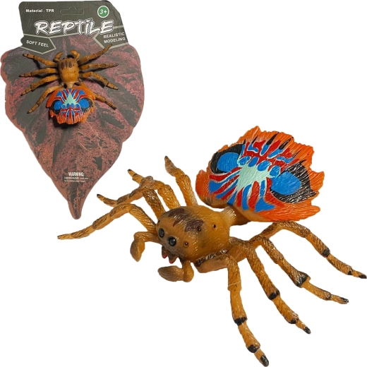 Wild Nature: Realistic Peacock Spider Model (peacock spider) 10 cm