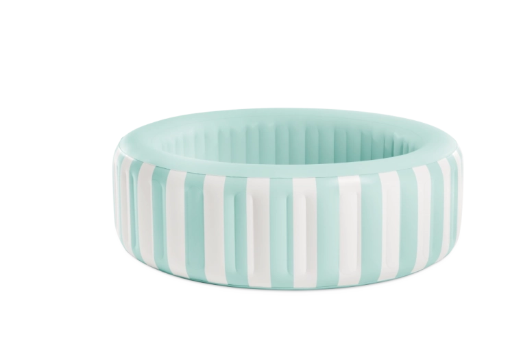 Coastal Luxe triibuline täispuhutav laste bassein