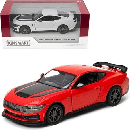 Kinsmart Ford Mustang Dark Horse 2024 metallmudel mõõtkavas 1:38 – 1 tk