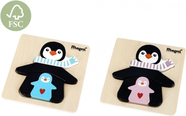 Puust pusle: pingviinipoegadega pingviin