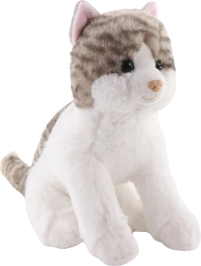 Istuv plüüsist kass 20 cm