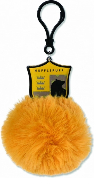 Hufflepuff Pom-Pom Keychain