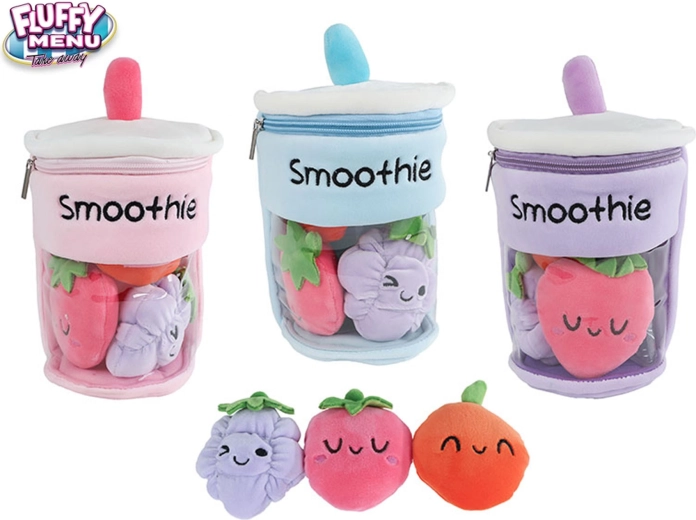Palus smoothie-tops puuviljadega Fluffy Menu 25 cm