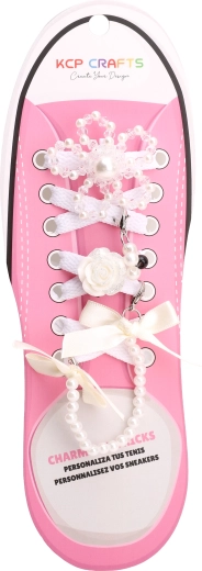 Paelakaunistuste komplekt – lilleke ja pärlikett