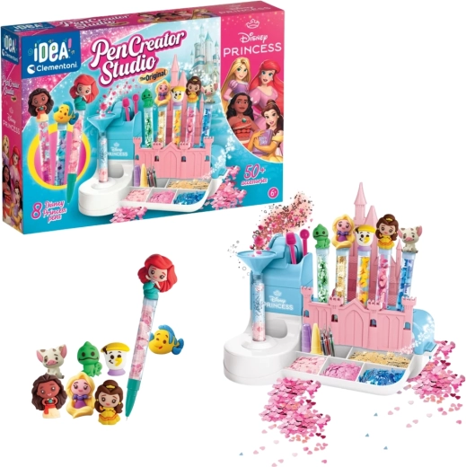 CLEMENTONI wooden pen factory Disney Princesses