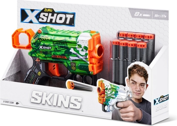 ZURU X-Shot Skins Menace vahtnoolepüstol 27 m
