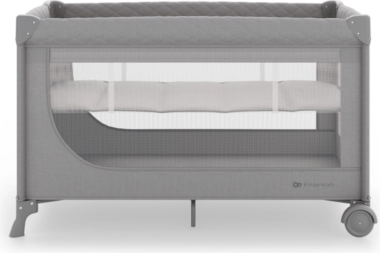 Kinderkraft Leody Up reisivoodi 2 ühes grey