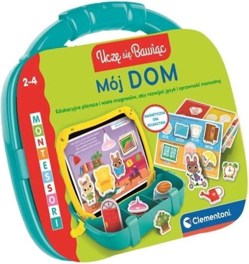 Educational Magnetic Case My House