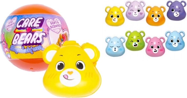 Antistress-pigistatav pall Care Bears – 1 tk