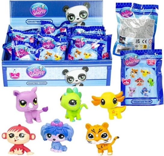 Littlest Pet Shopi figuur – kummist, liikide mix kotikeses