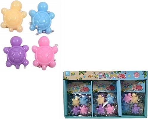 Gniotek – sensory squeeze toy, 4 little turtles