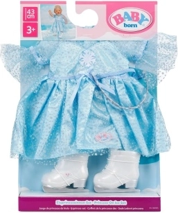 BABY born komplekt Jääprintsess 43 cm nukule