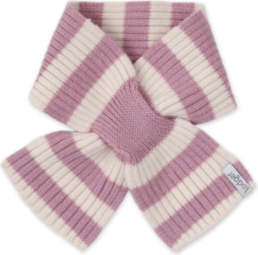 Lodger laste meriinovillane sall stripe mauve - 1 tk