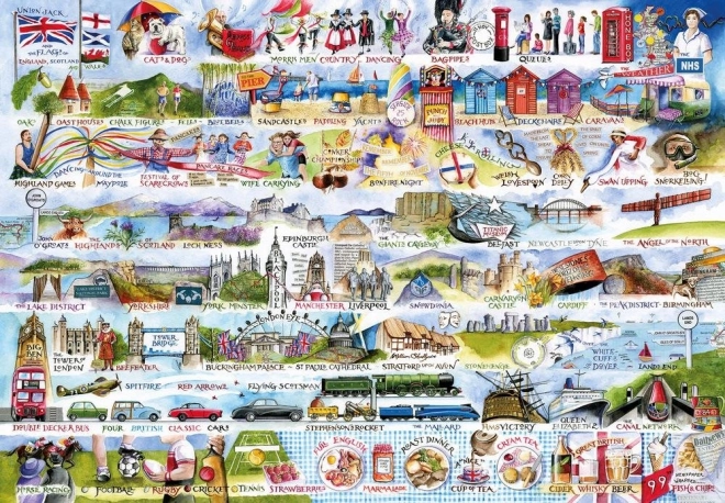 Puzzle GIBSONS Cream Teas 2000 pieces