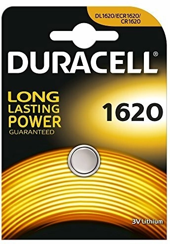Duracell lithium coin battery 1620 3 V 78 mAh