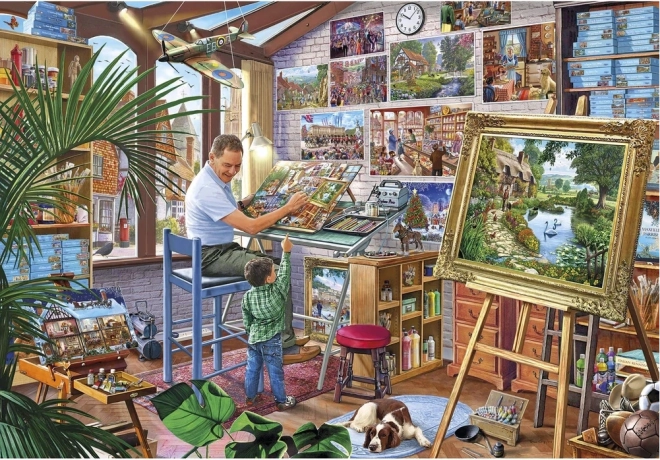 GIBSONS Artwork Puzzle – 2000 Pieces