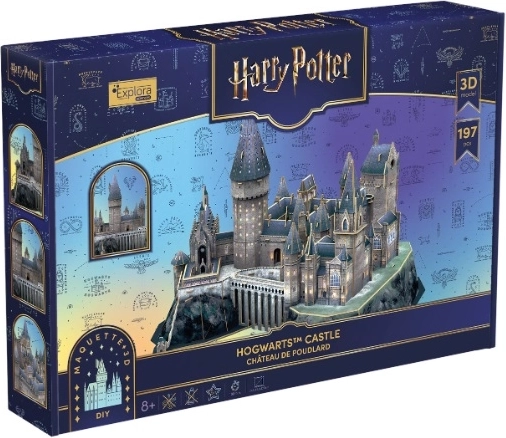 Cubic Fun Harry Potteri Sigatüüka lossi 3D pusle