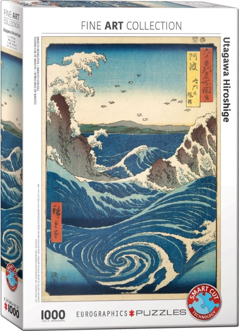 Eurographics pusle Utagawa Hiroshige: Naruto lained 1000 tükki