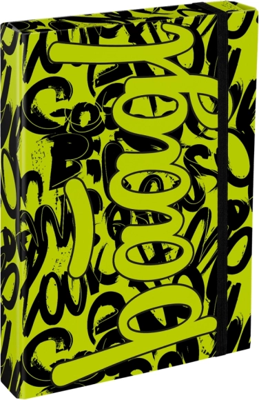 Baagl kaaned koolivihikutele A4 Jumbo – Laime